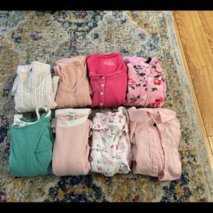 Bundle of 8 Pink PreTeen tops